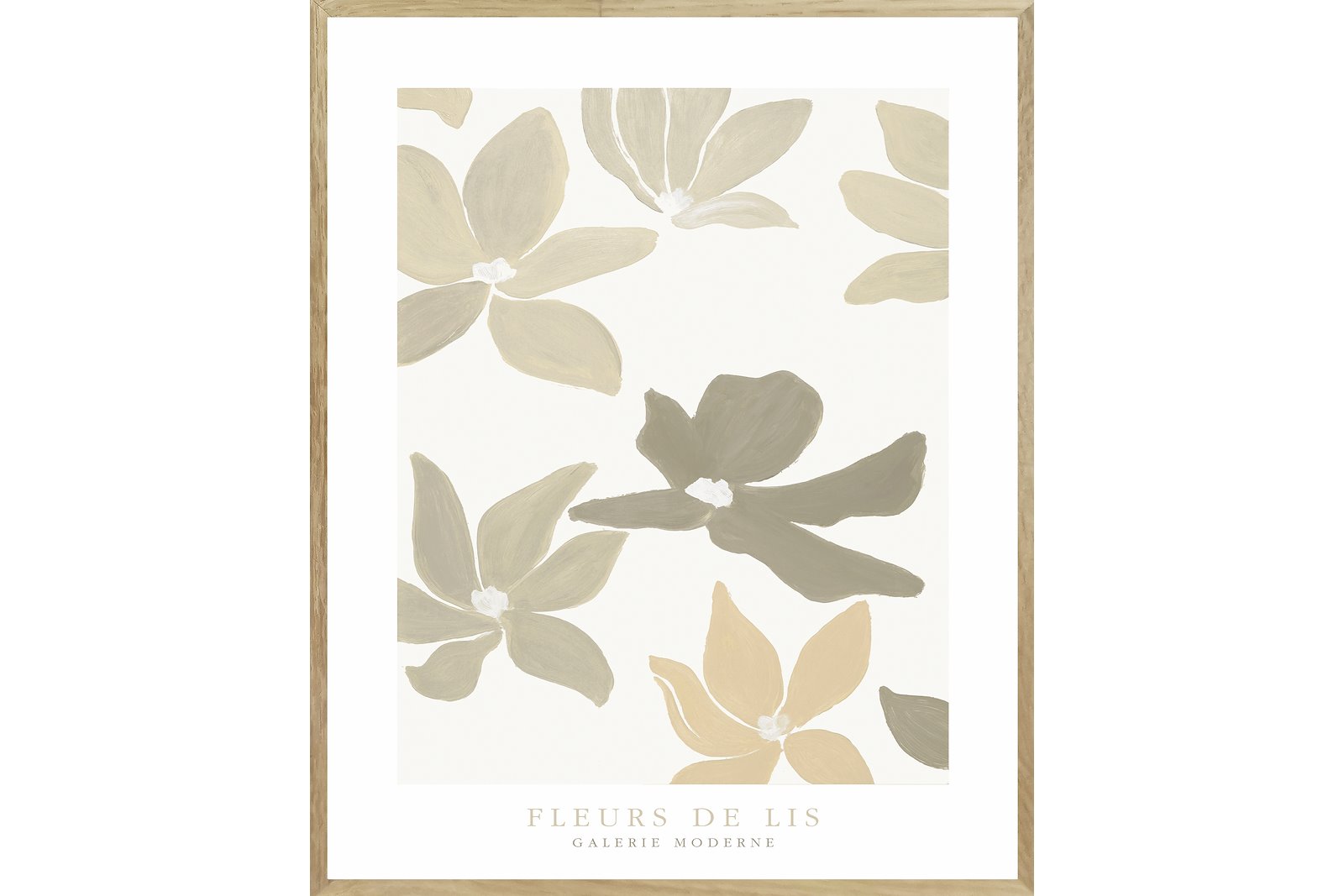 Newline Nostalgia bilde Poster med eik ramme 40x50 cm