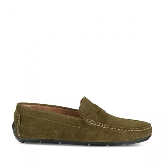 Mocassins VERT MEGIS CASUAL