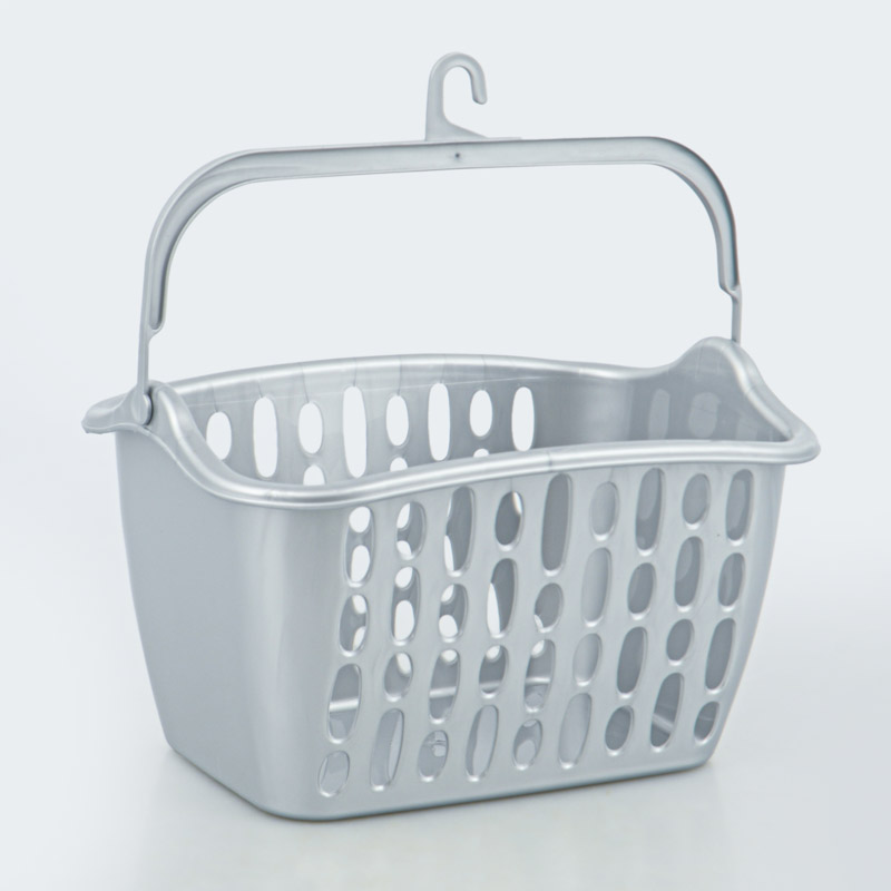 Panier pinces à linge gris