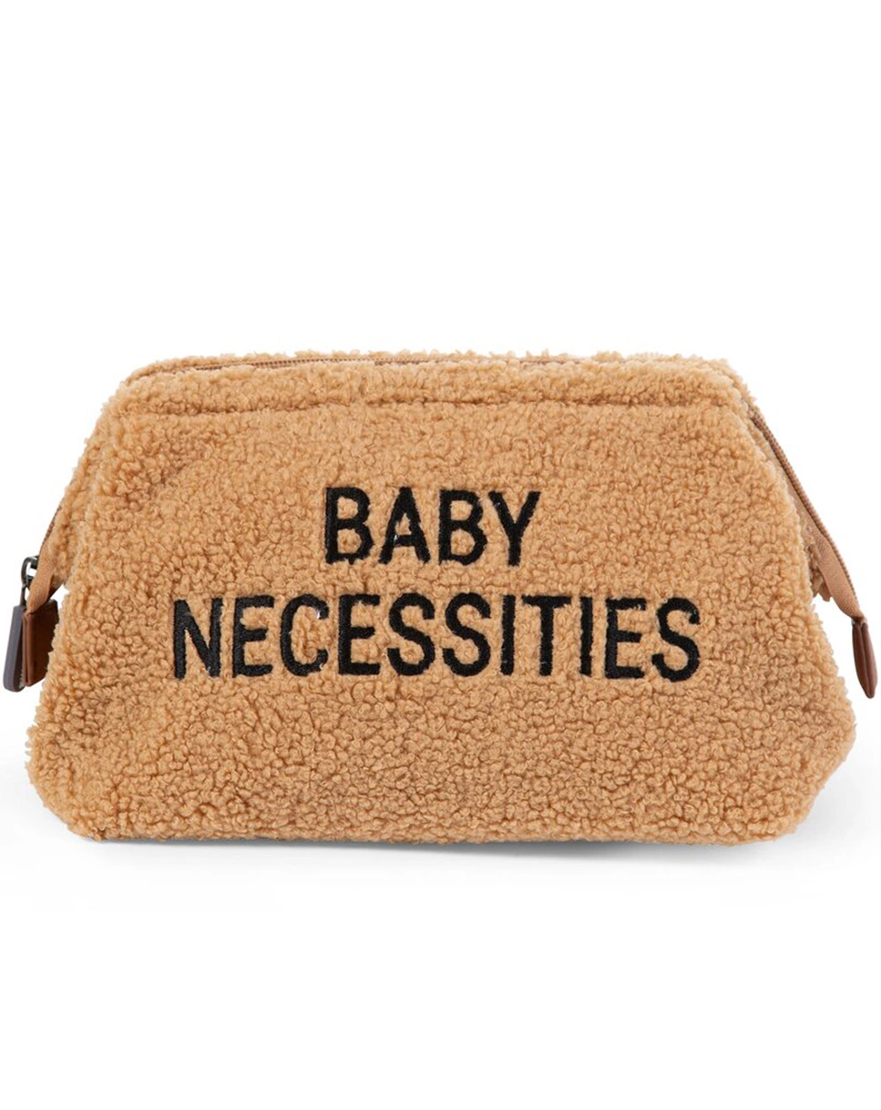 Kulturbeutel BABY NECESSITIES TEDDY (27x13x15) in braun/schwarz