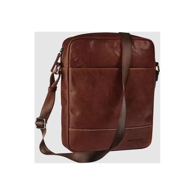 Maverick Rough Gear - Sac à bandoulière taille S - cuir de buffle pleine fleur à tannage végétal - brun