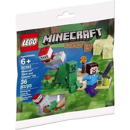 LEGO® Minecraft 30393Steve und Creeper (Polybag)