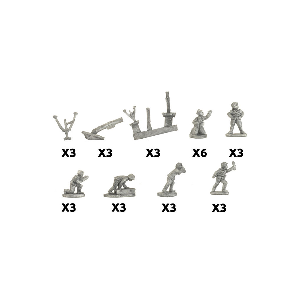 Flames of War - 81mm and 120mm Mortar Platoon