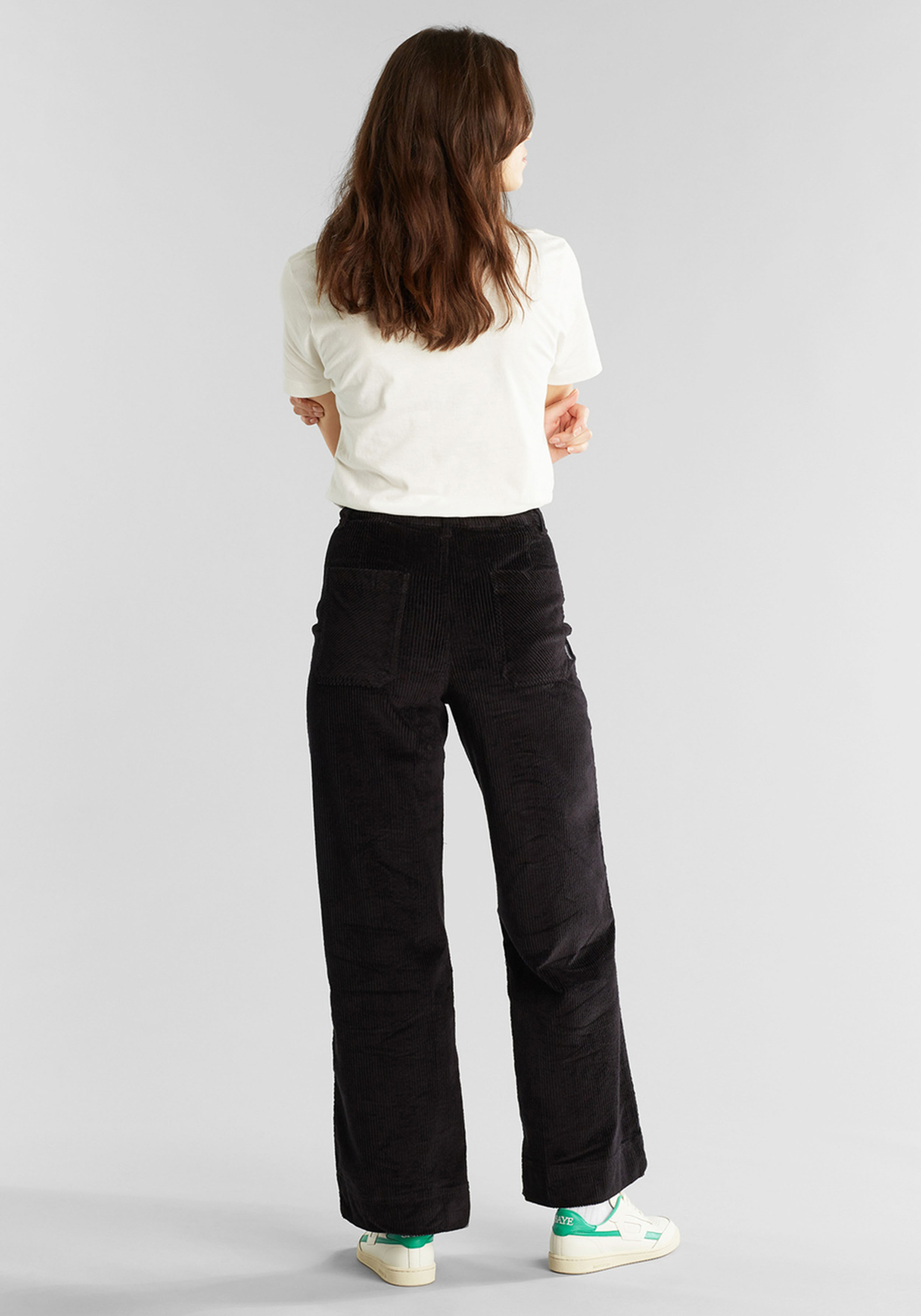 Dedicated Cord-Hose Vara Workwear Corduroy Black