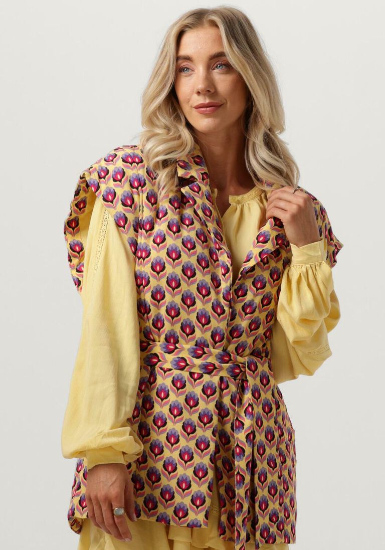 HARPER & YVE gele harper & yve gilet millie-gi