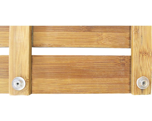 Houten vloerkleed RIDDER bamboe 38 x 72 cm