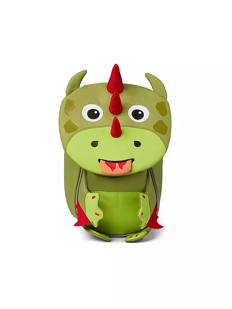 AFFENZAHN Kinder Rucksack Kleiner Freund - Drache grün