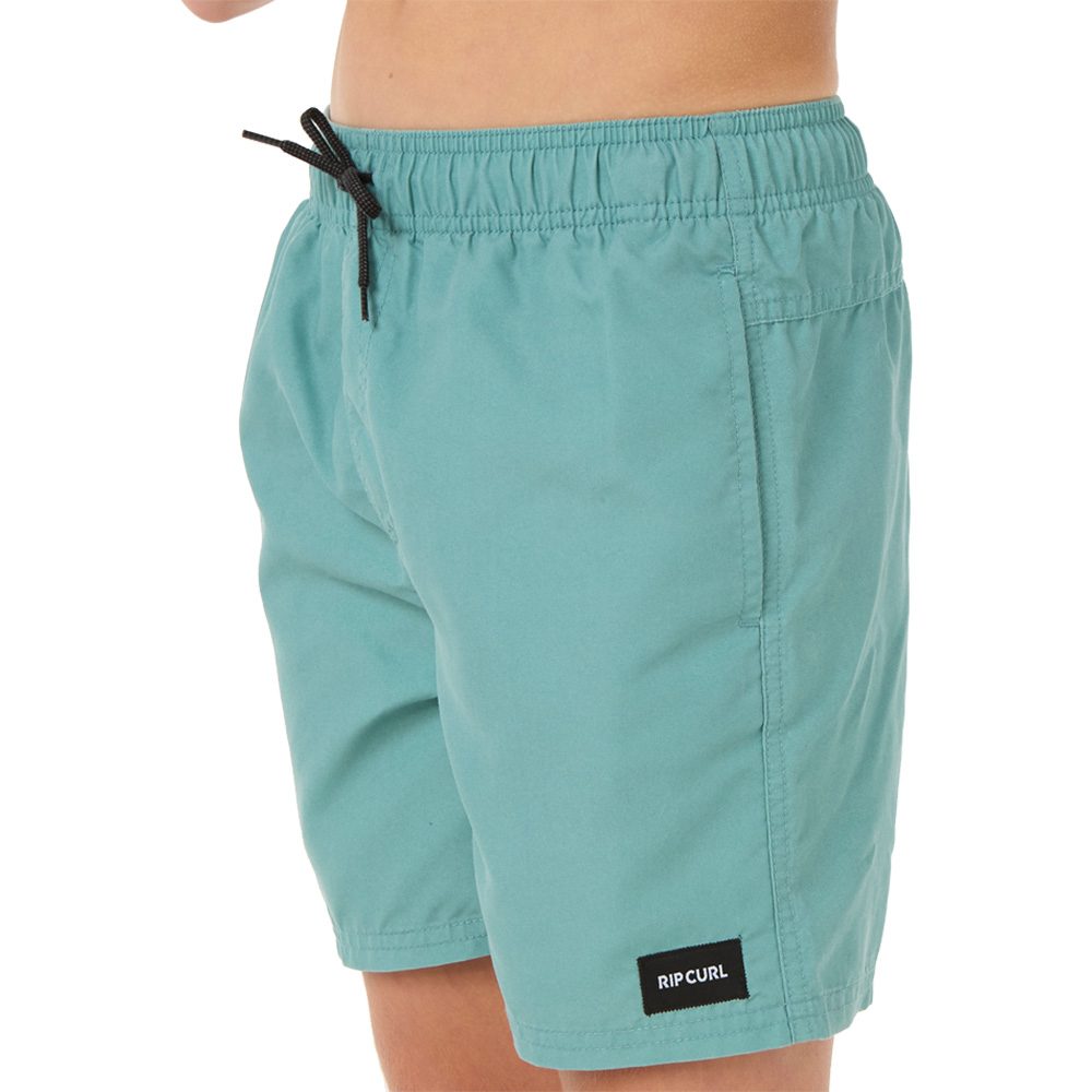 Rip Curl Offset Volley Badeshorts Jungen blue lagoon