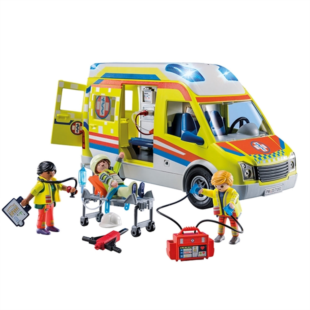 Køb Playmobil® City Life - Ambulance med Lys og Lyd