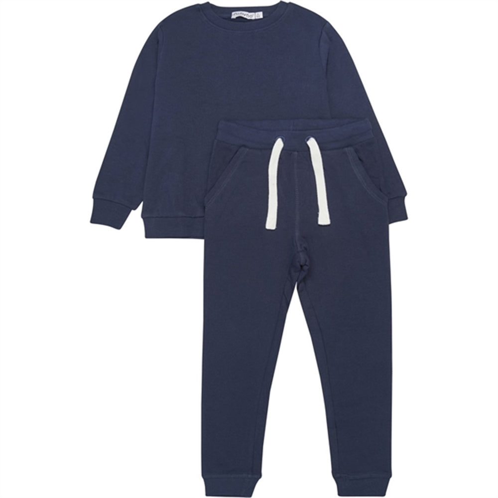 Køb Minymo Dark Navy Sweat Sæt 2-pak