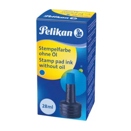 Pelikan Stempelfarbe blau ohne ÖL