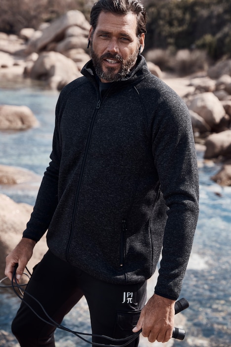 JAY-PI Strickfleece-Jacke