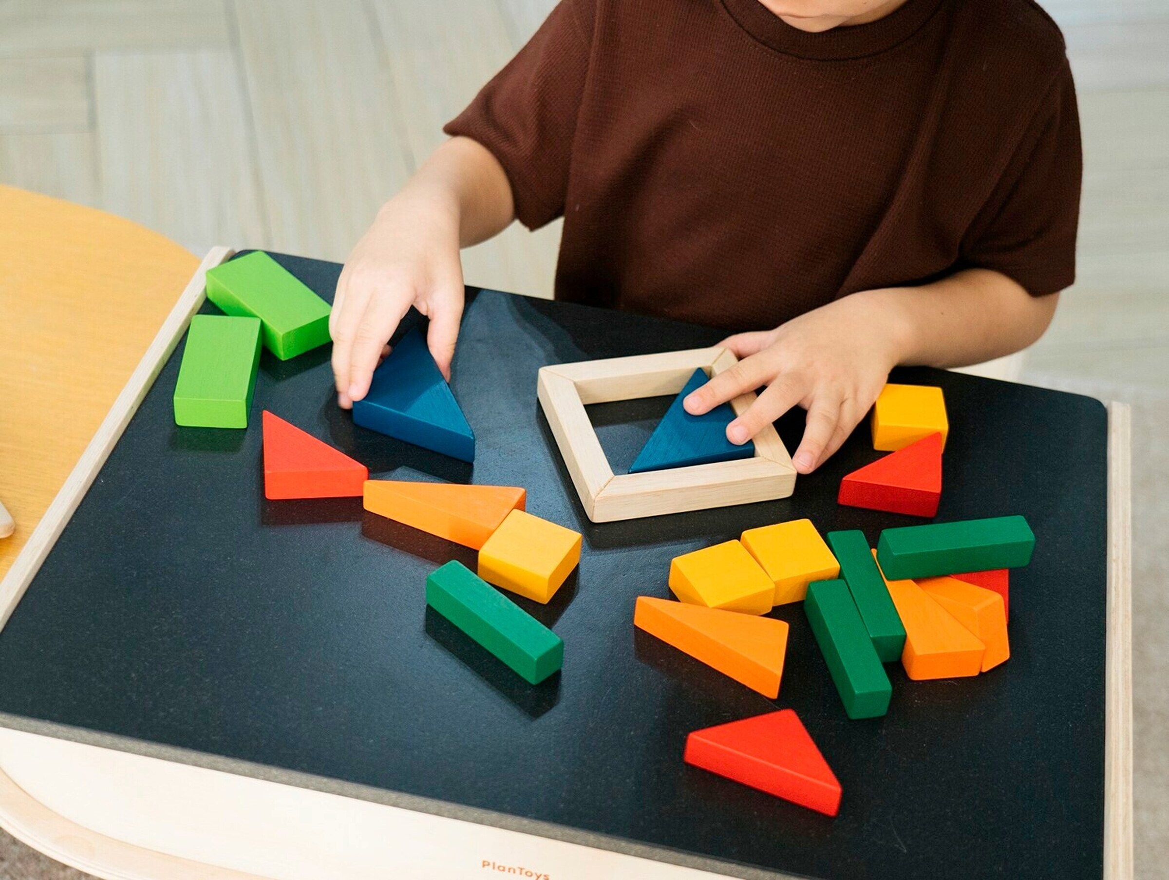 PlanToys Geo Blöcke Unit Link