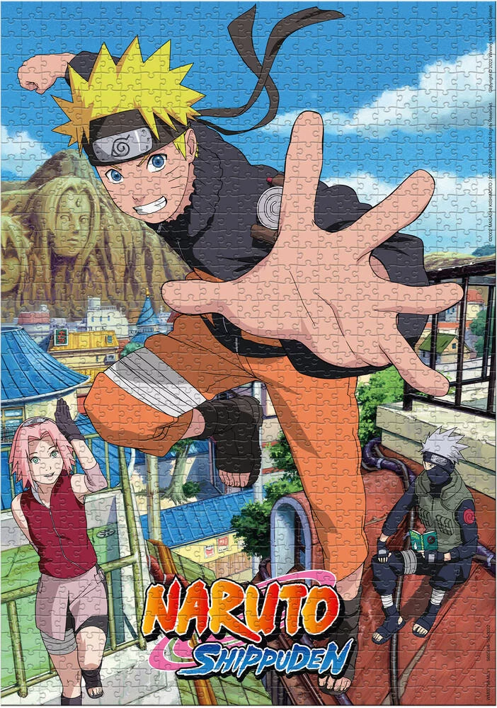 NARUTO SHIPPUDEN  - PUZZLE RETOUR A KONOHA 1000 PIECES