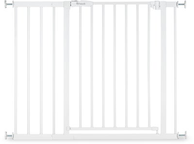 Hauck Open N Stop 2 Sikkerhetsgrind + 21 cm Forlengelse, White