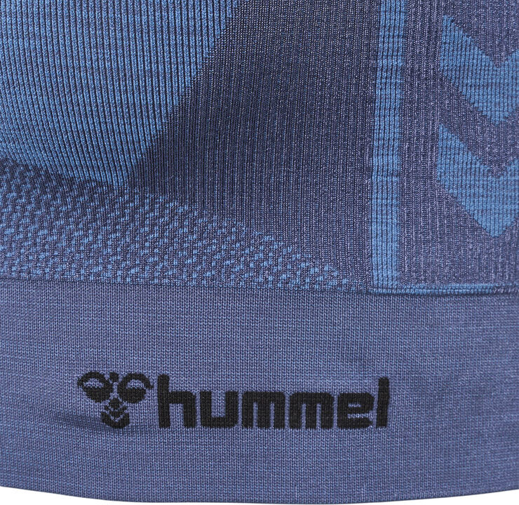 Hummel Clea Seamless sports bh Blå