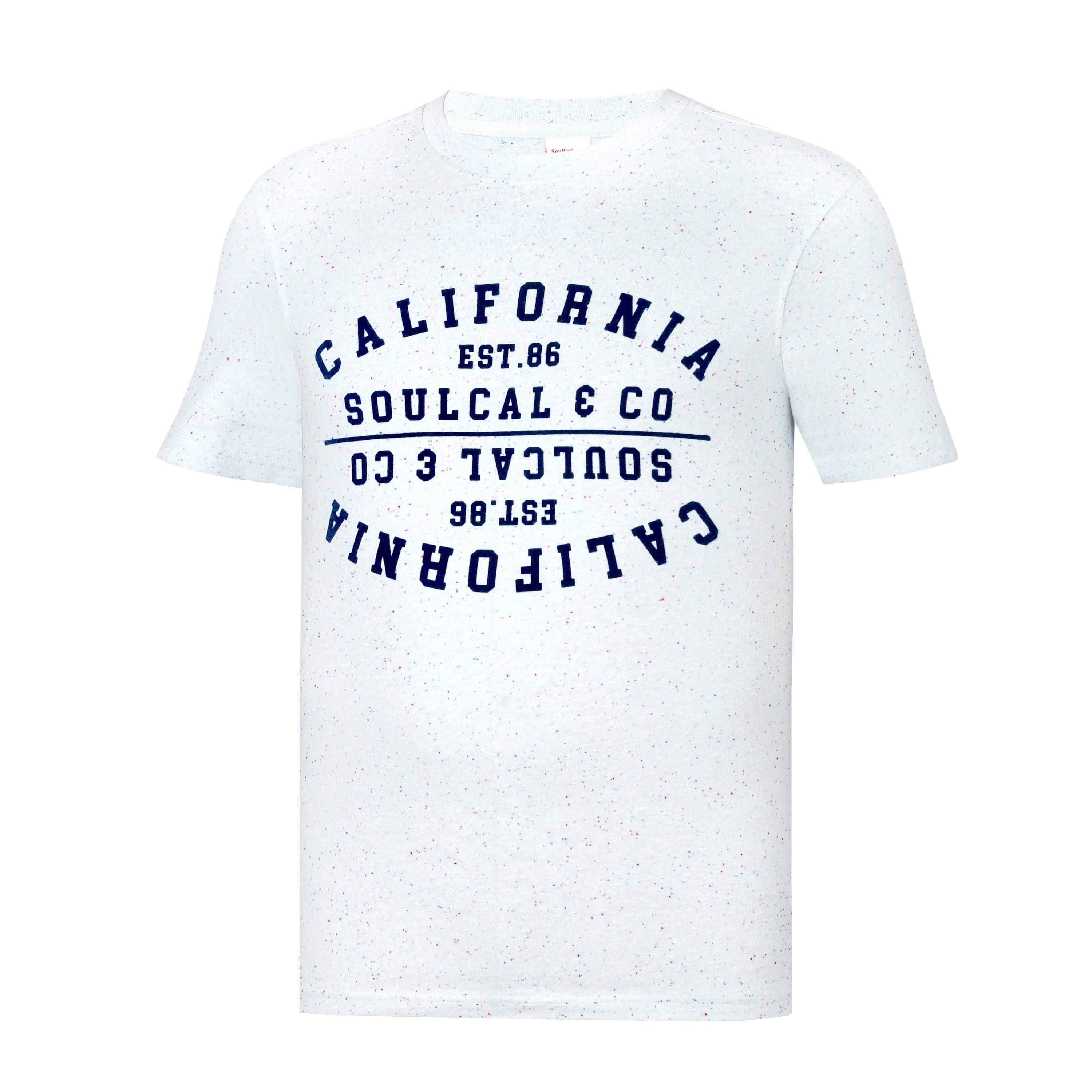 SoulCal Textured Flecked T Shirt