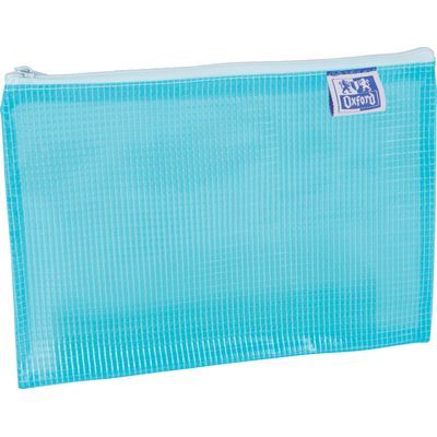 Trousse plate Oxford Spécial Examens - 1 compartiment - disponible dans différentes couleurs - Hamelin