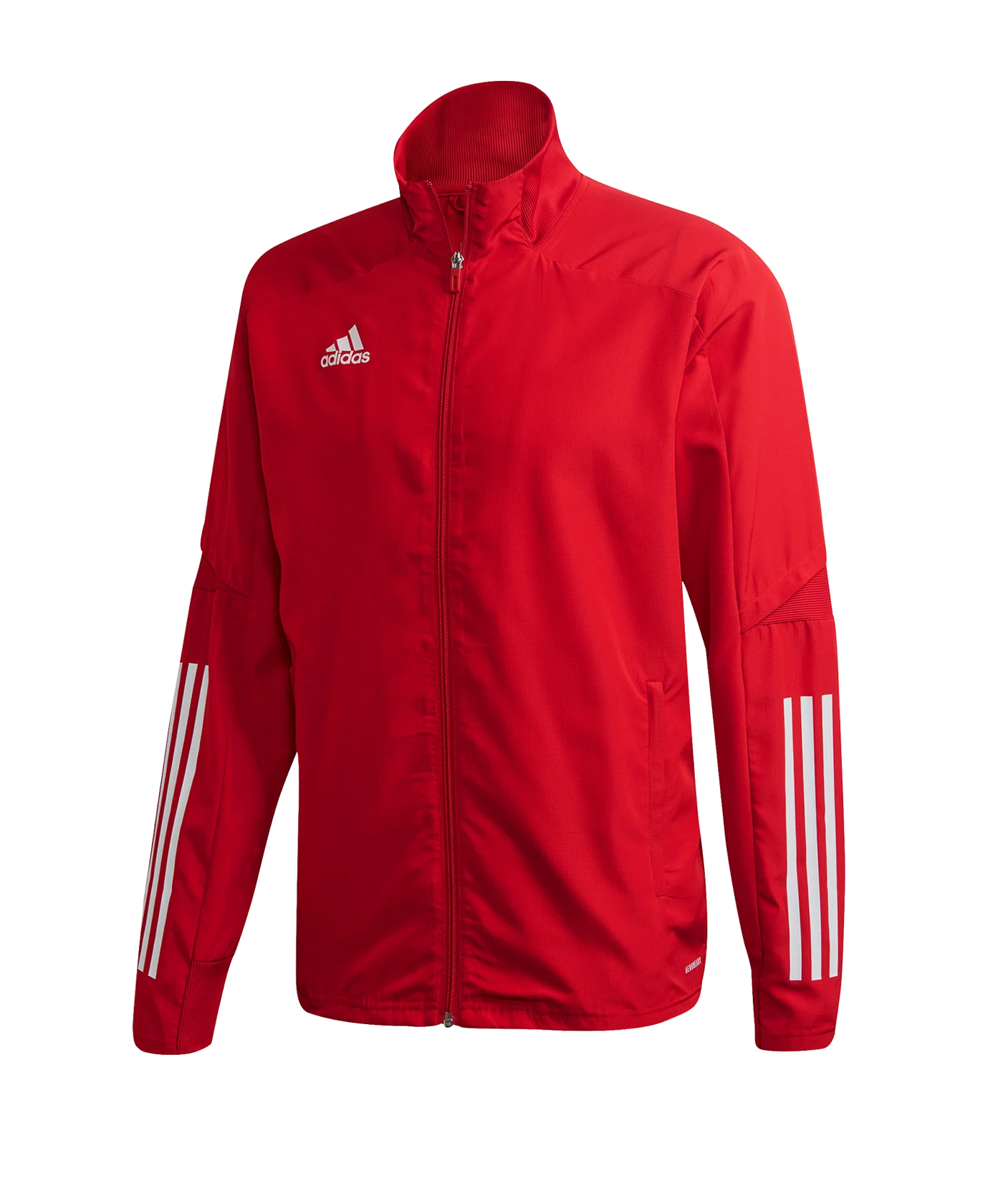 adidas Condivo 20 Präsentationsjacke Rot Weiss