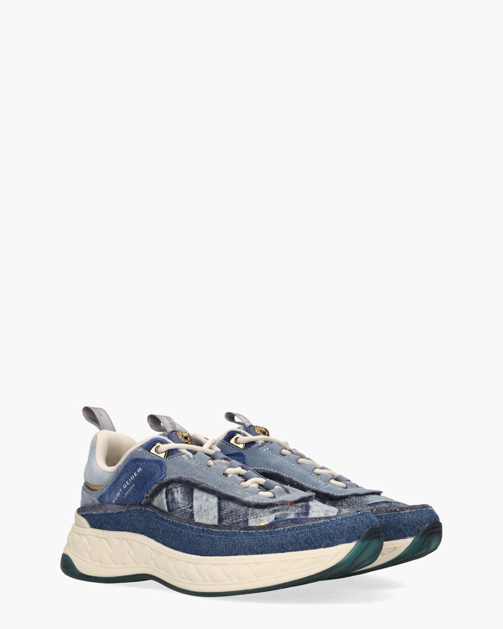 Kurt Geiger Kensington Sneaker Jeansblauw Damessneakers