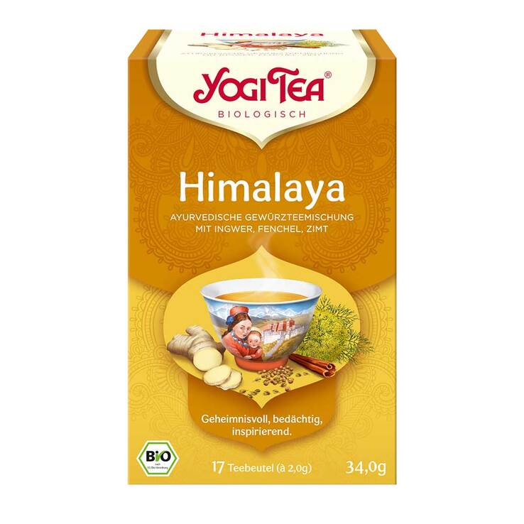 Yogi Tea Himalaya Bio, 17X2.0 g