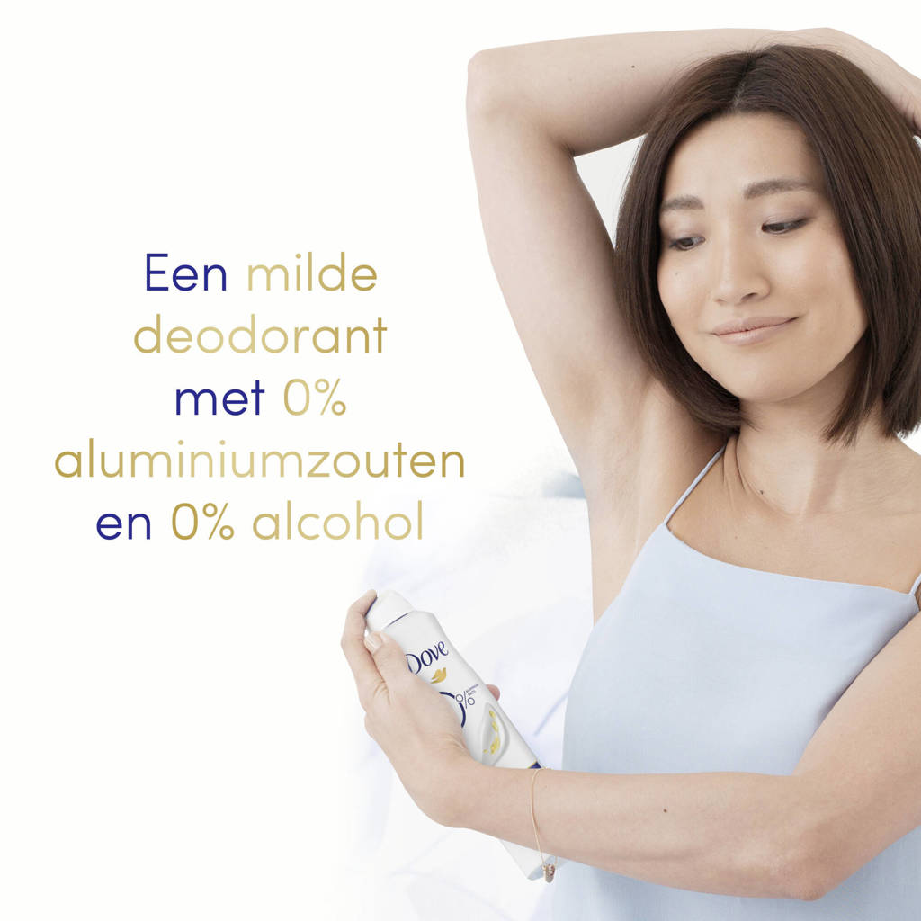 0% Aluminiumzouten Original deodorant spray - 6 x 150 ml