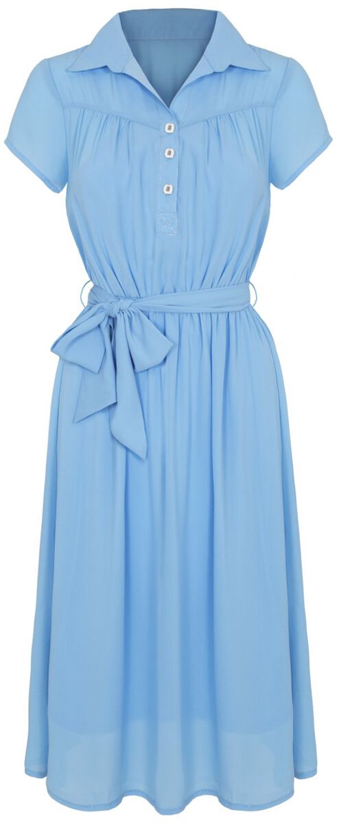 Pearl Dress | Hell Bunny Robe mi-longue
