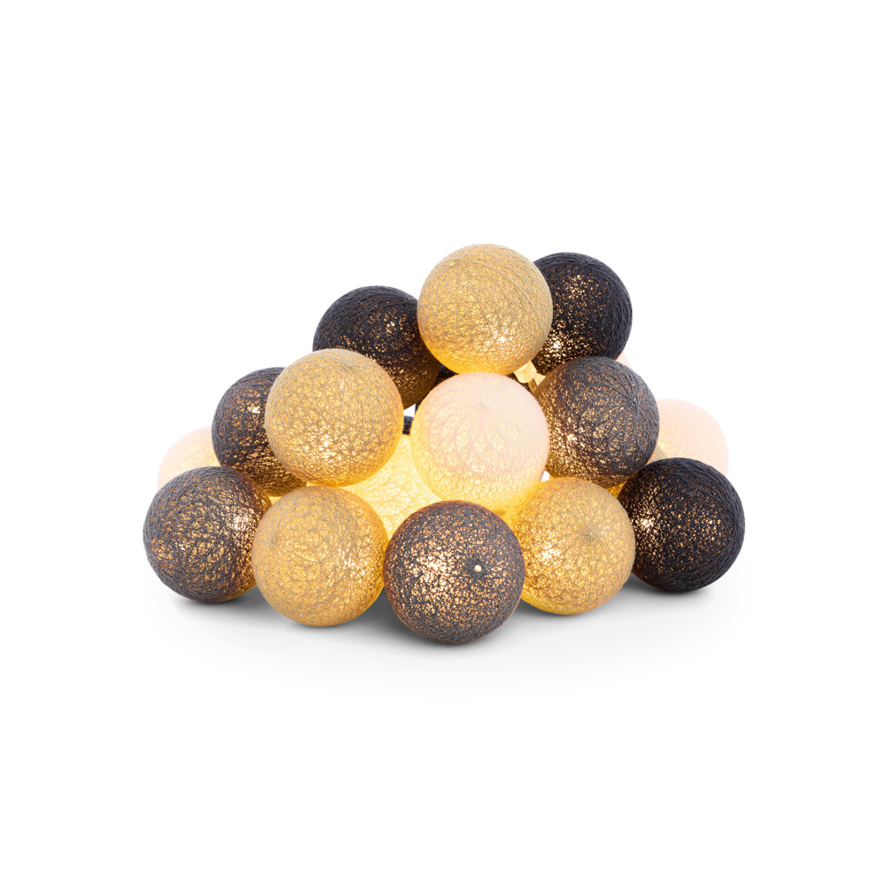 Cotton Ball Lights Outdoor starter kit lichtslinger - Concreto
