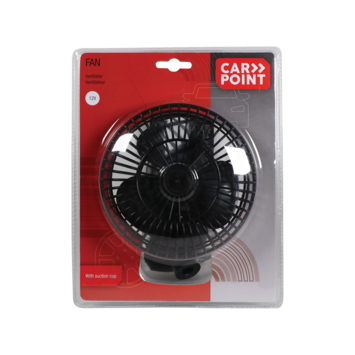 Ventilator met zuignap 12V