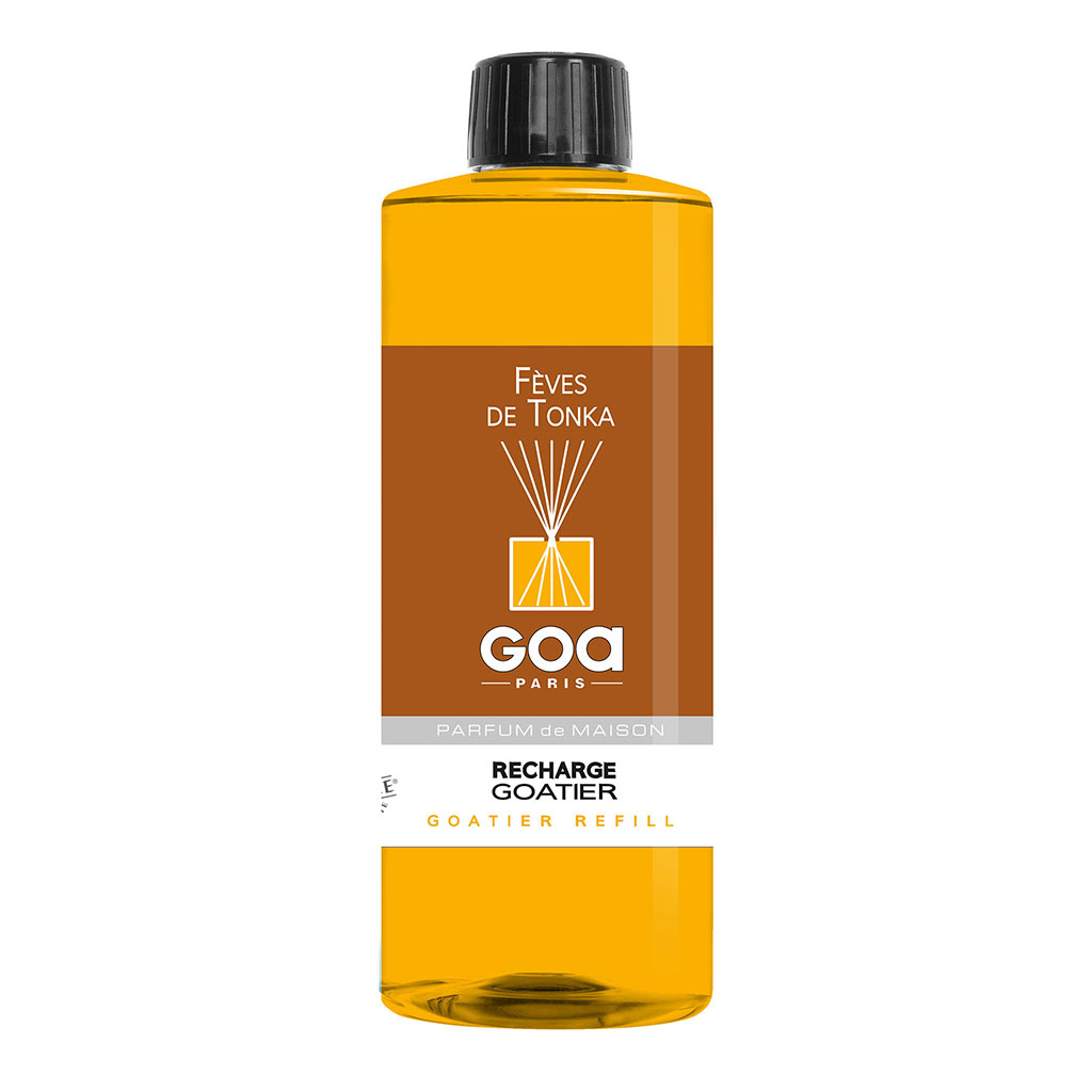 Recharge pour diffuseur brûle-parfum fèves de tonka 500ml - GOA