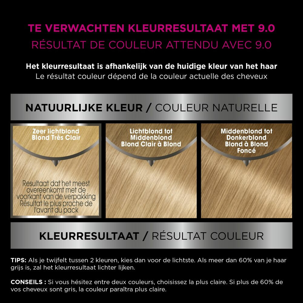 Garnier Olia Permanente Crèmekleuring 9.0 Zeer Lichtblond