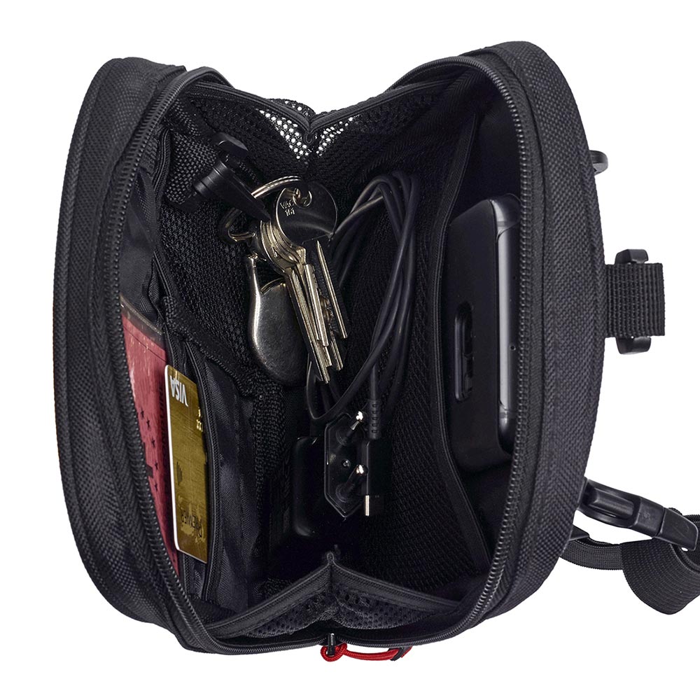 Bagster - Sacoche de jambe/poitrine D-Line Grip Noir