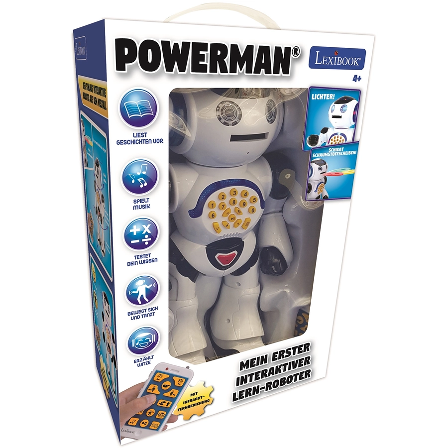 LEXIBOOK Powerman Lernroboter für Kinder