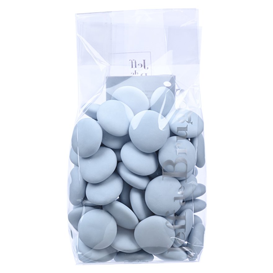 Sachet palets chocolat noir 70 % bleu