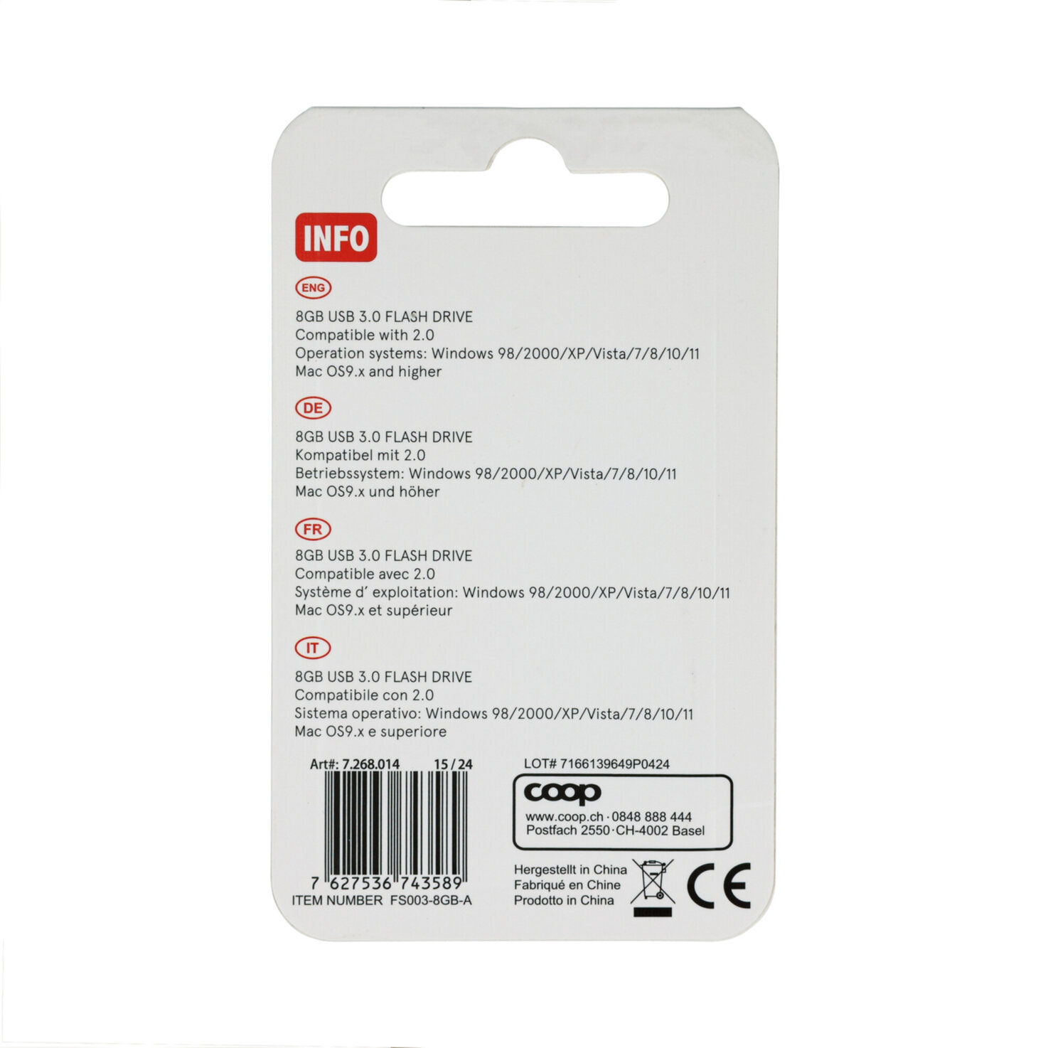 Trend USB-Stick 3.0 8 GB