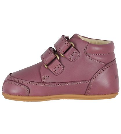 Bundgaard Begyndersko - Prewalker ll Velcro - Dark Rose