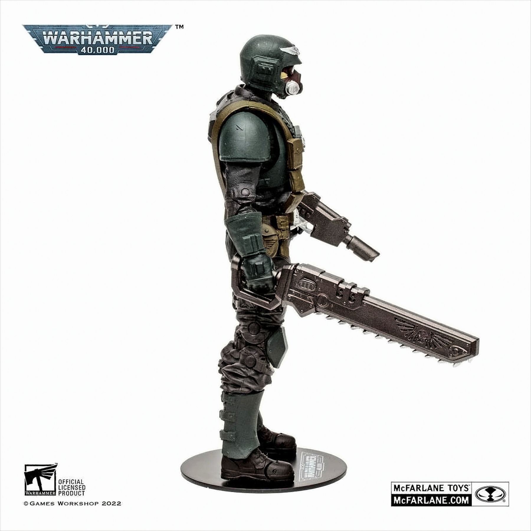 Warhammer 40k - Darktide Veteran Guardsman 18 cm