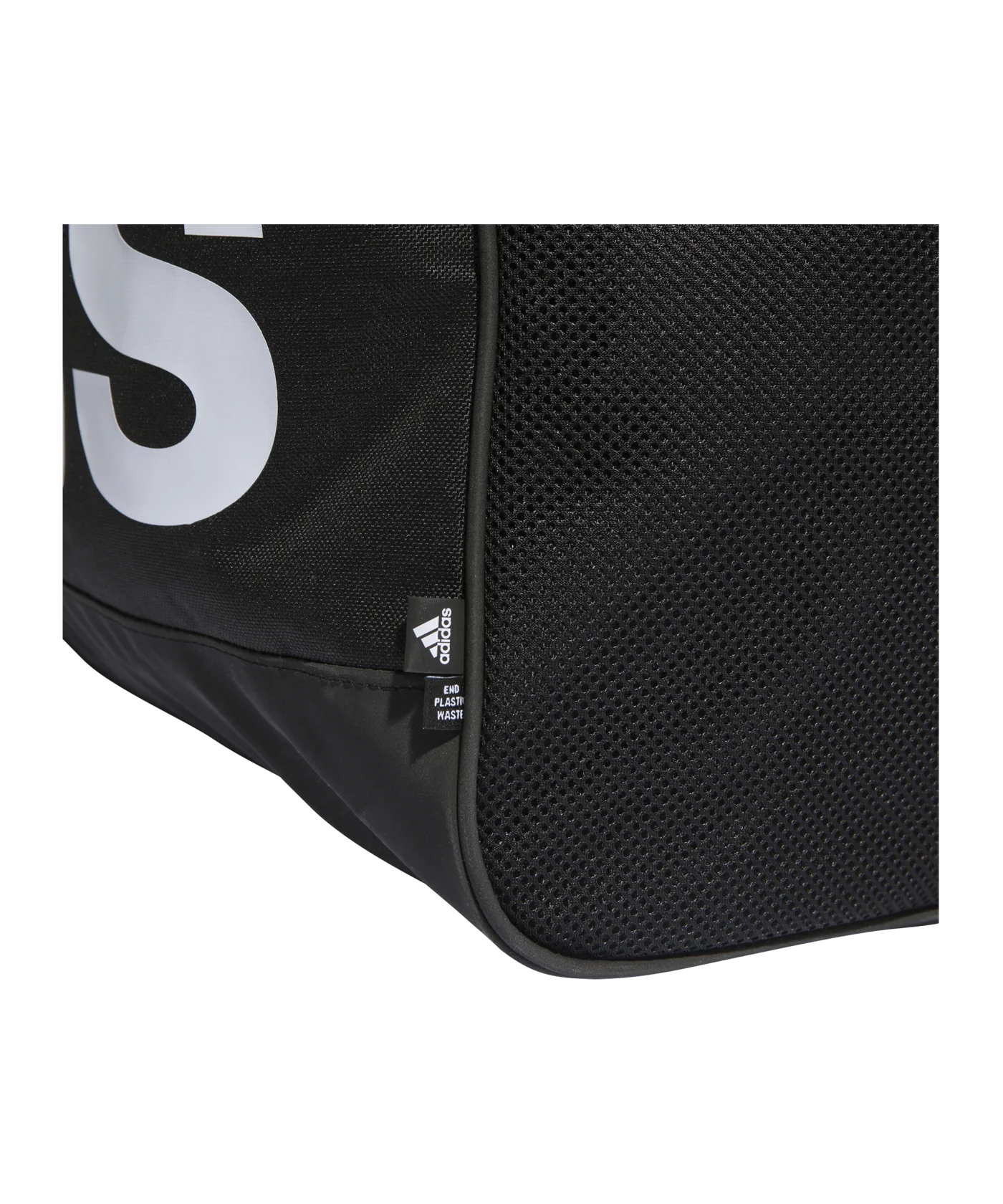 adidas Linear Duffle Bag Gr. L Schwarz Weiss