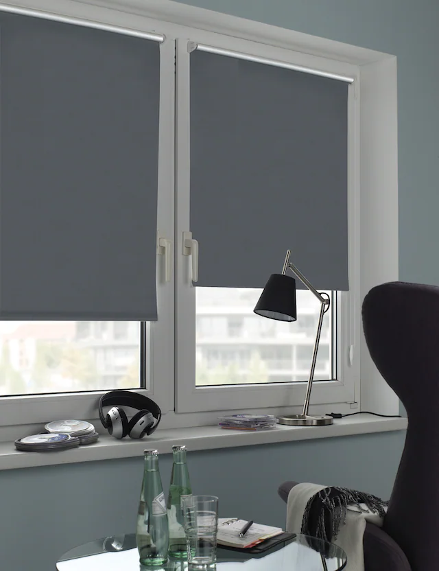 GARDINIA Seitenzugrollo »EASYFIX Rollo Thermo ENERGIESPAREND« verdunkelnd Sichtschutz | energiesparend mit Bohren/ohne Bohren freihängend abdunkelnd mit Thermobeschichtung