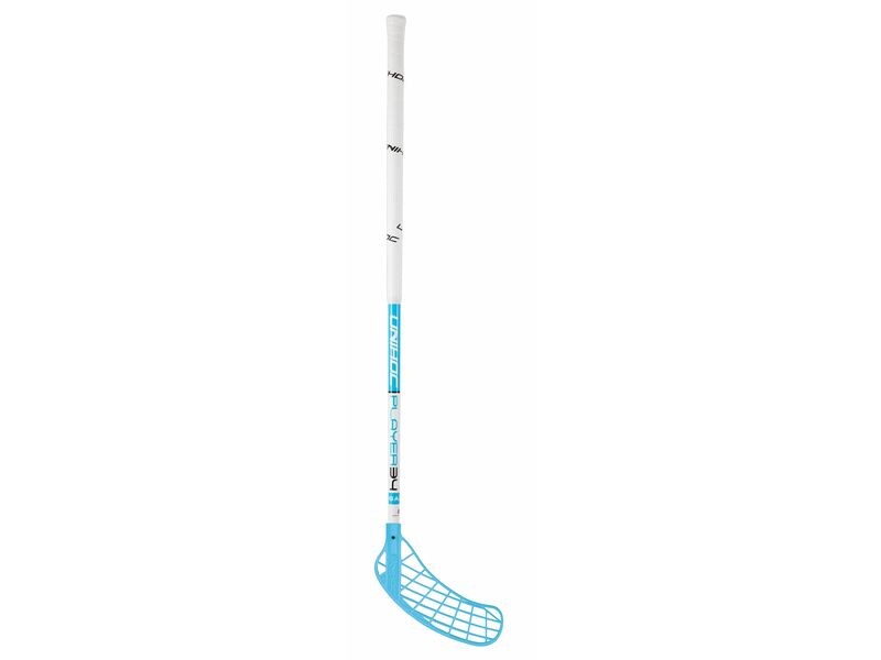 Unihoc Unihockey Stock Player 34 links, 87 cm, Blau/Weiss Allrounder-Stock für Junioren