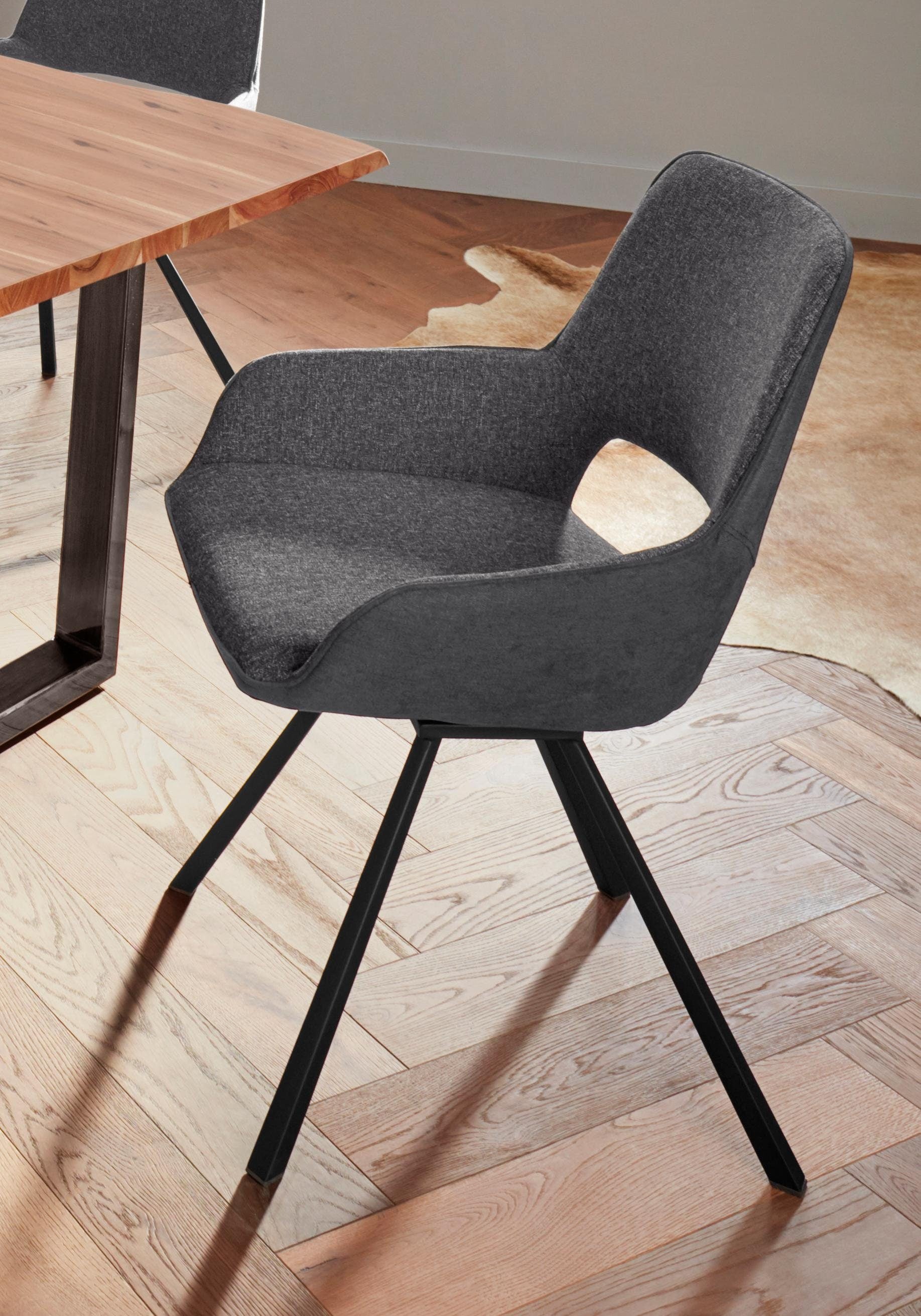 MCA furniture 4-Fussstuhl »Parana« (Set) 2 Stk.Stuhl belastbar bis 120 Kg
