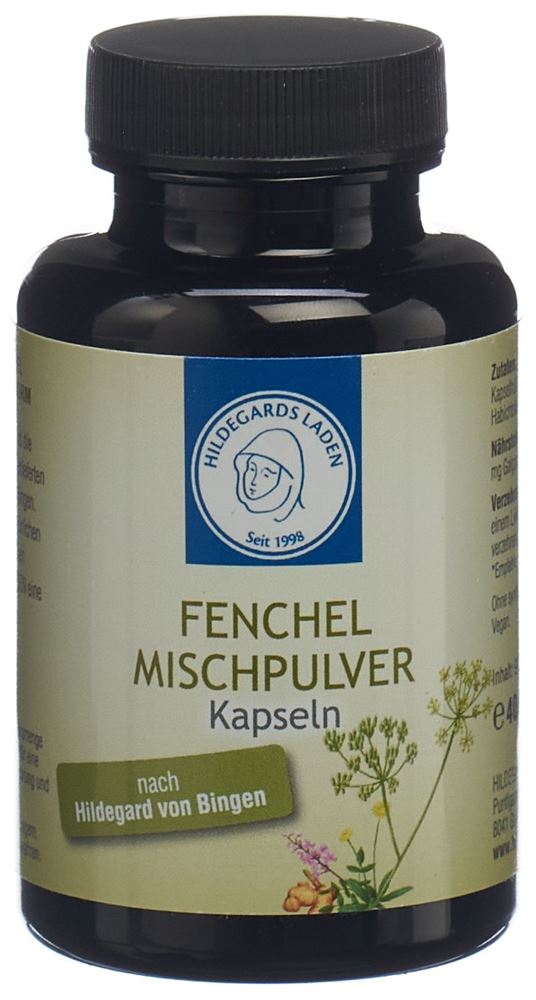 HILDEGARDS LADEN Fenchel Mischpulver<br>90 Stück, Dose, Kapsel