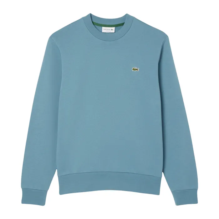 Lacoste Bio Cotton Fleece Crew Sweater Heren