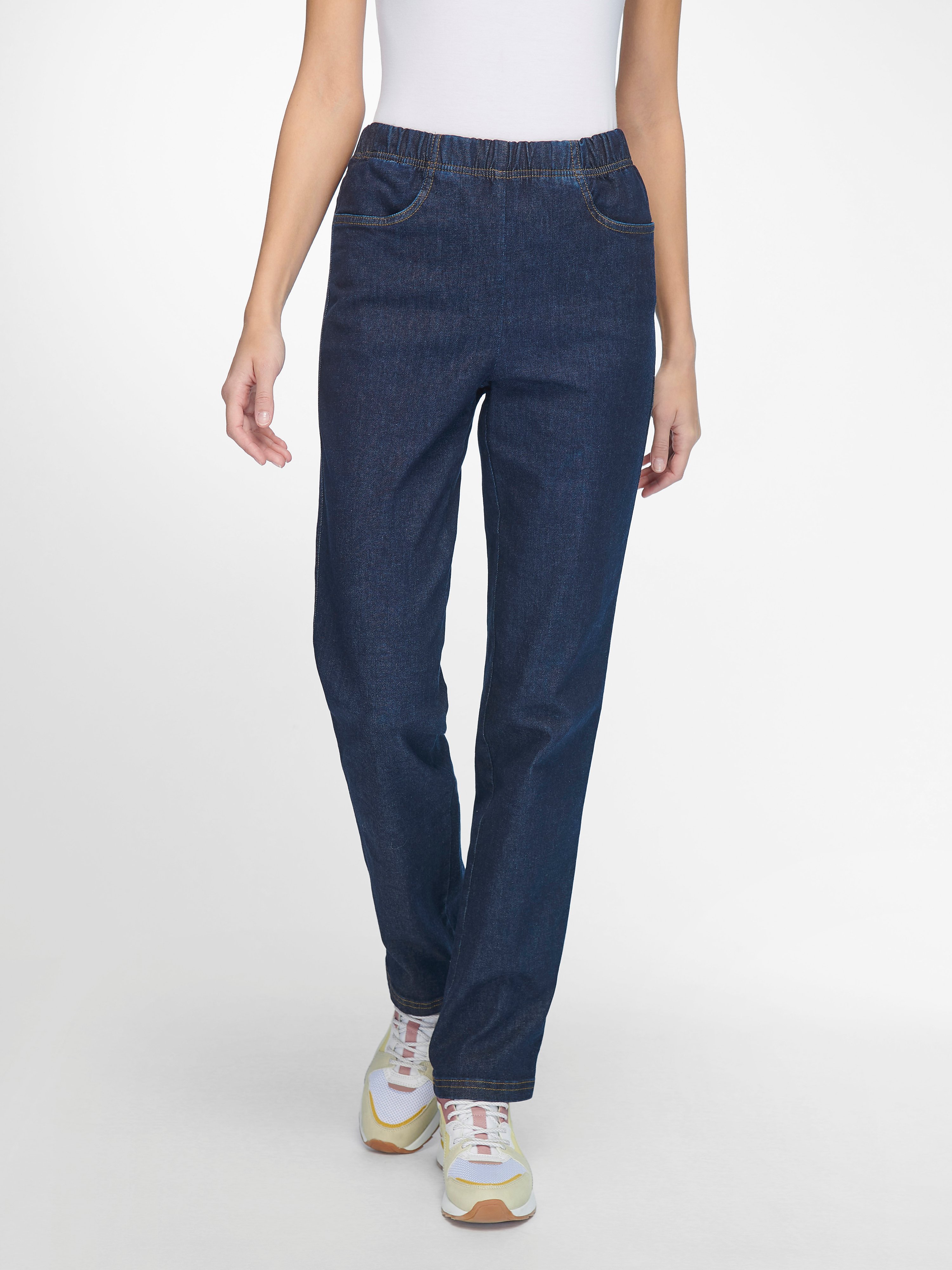 Schlupf-Jeans
