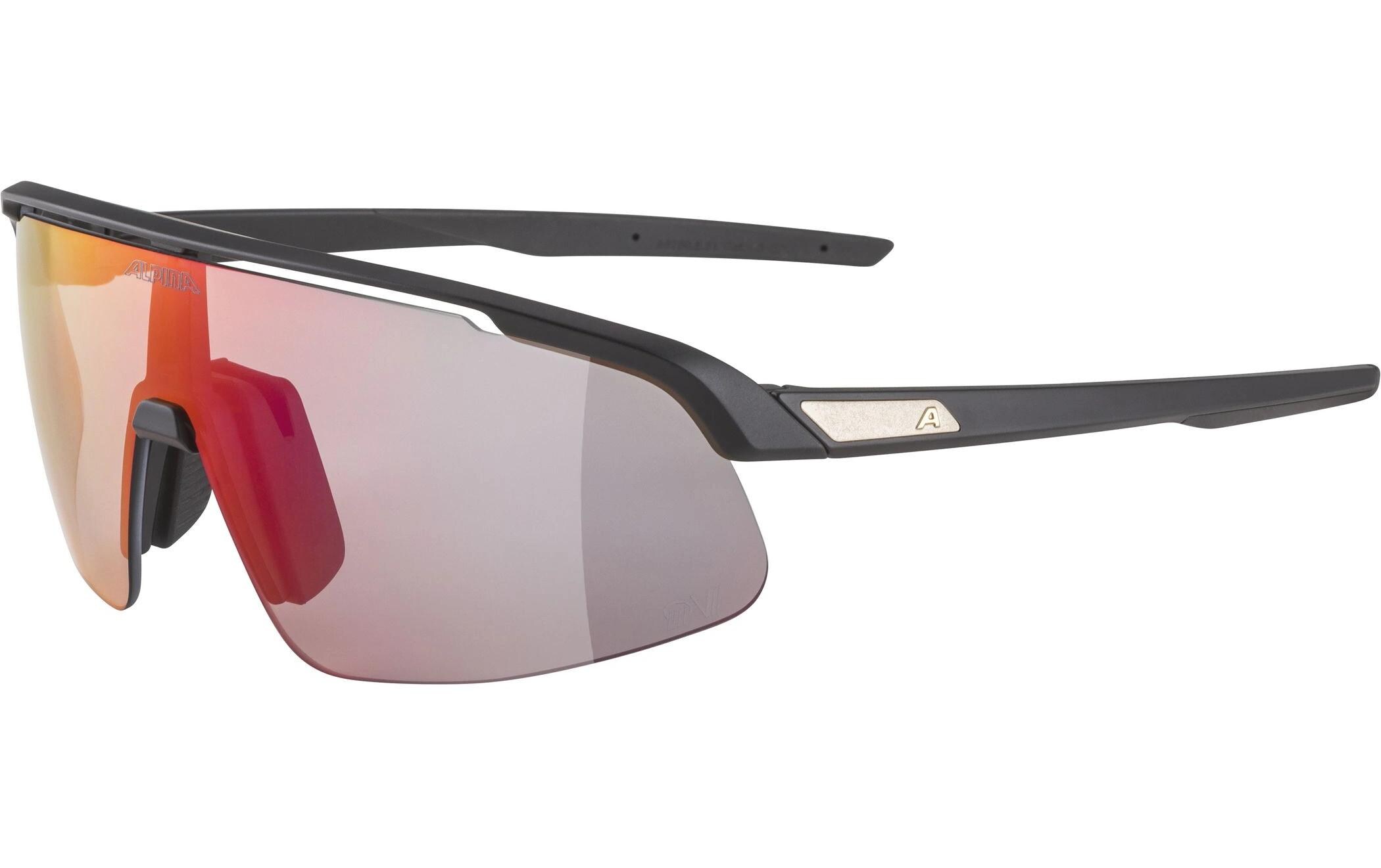 Sportbrille Turbo Pro S QV - Schwarz matt<br>Velobrille Cat. 1-3