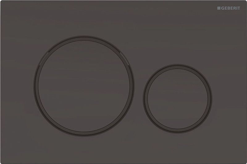 Geberit - Sigma 20 - Bedieningsplaat - Zwart