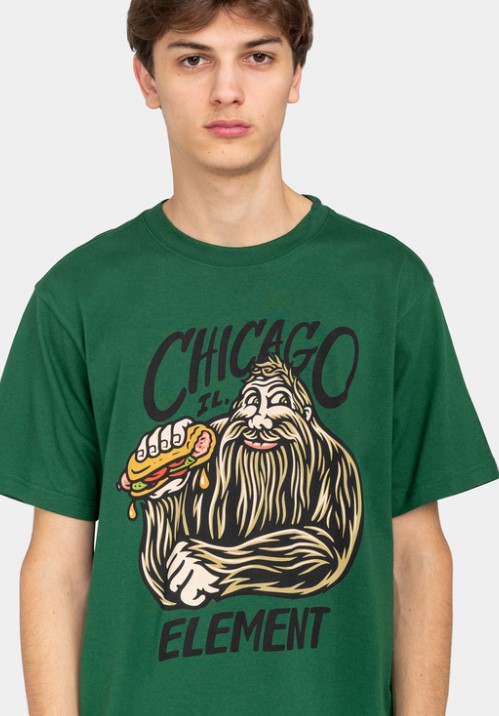 Element Hairy Dog SS Dark Green