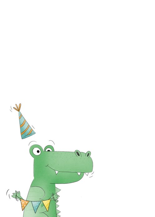 Studio Fred Illustraties | Verjaardagskaart | 1 | Krokodil
