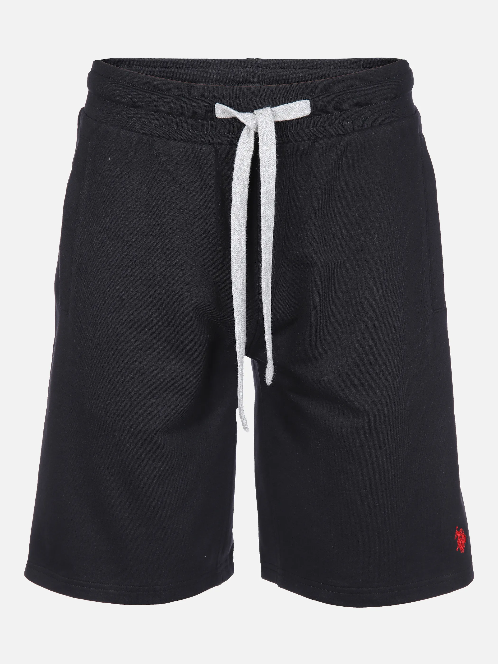 Herren Sweatshorts mit kleiner Stickerei