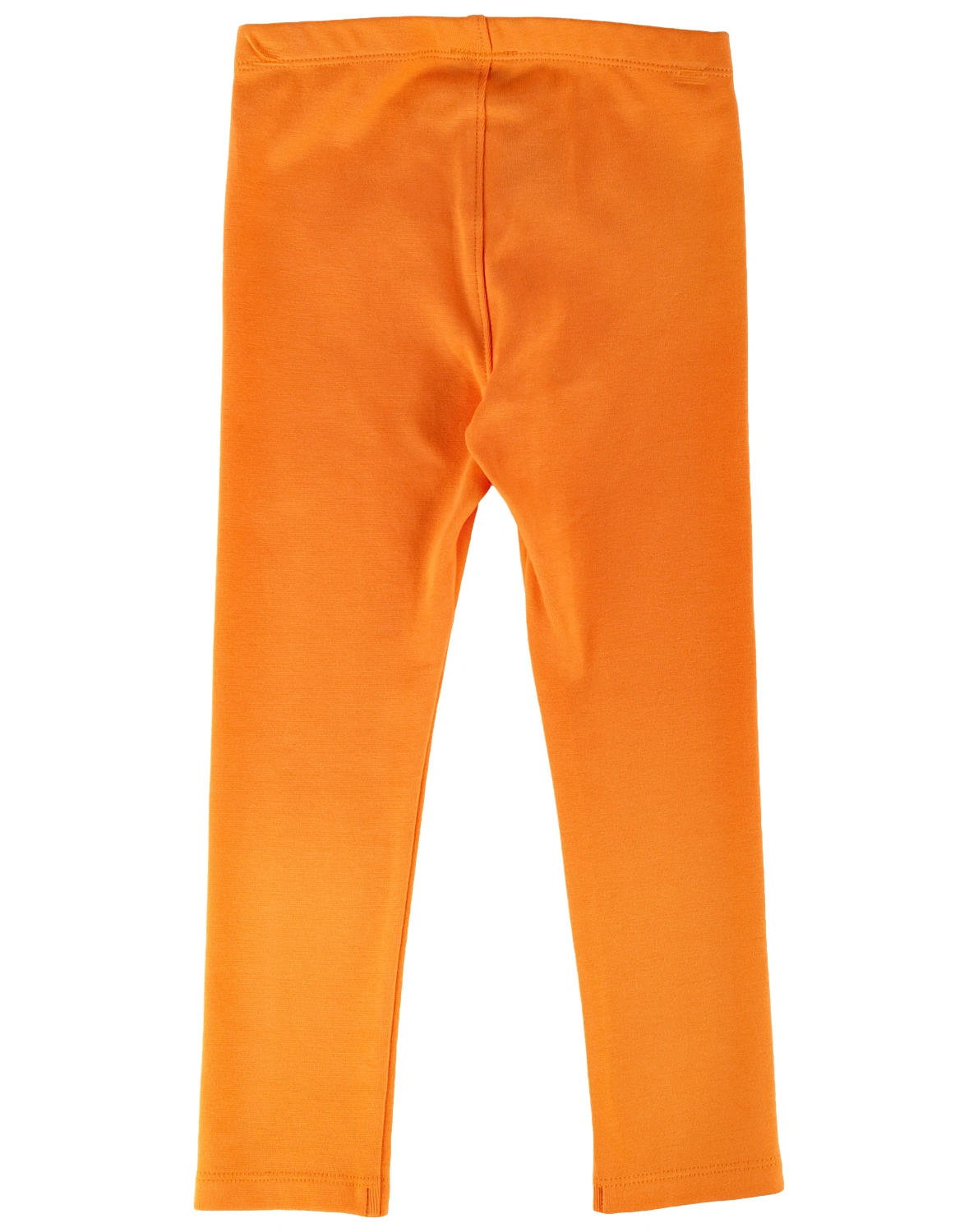 Leggings M - SKATING FLAMINGO in orange